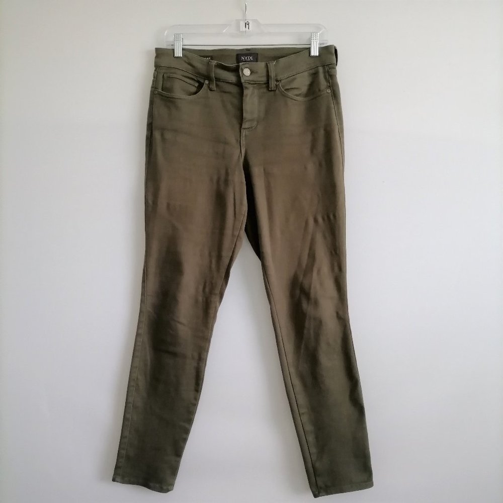 NYDJ Women's Olive AMI Skinny Legging SIze 4